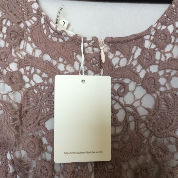 Lace Romper-NWT by Southern Fried Chics - Picture 3 of 4